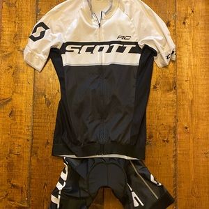 Scott RC Cycling Kit Jersey Bibs Shorts